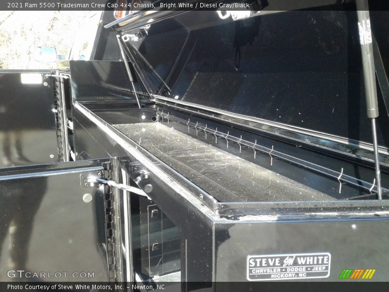 Bright White / Diesel Gray/Black 2021 Ram 5500 Tradesman Crew Cab 4x4 Chassis