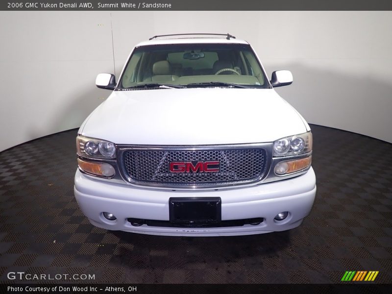 Summit White / Sandstone 2006 GMC Yukon Denali AWD