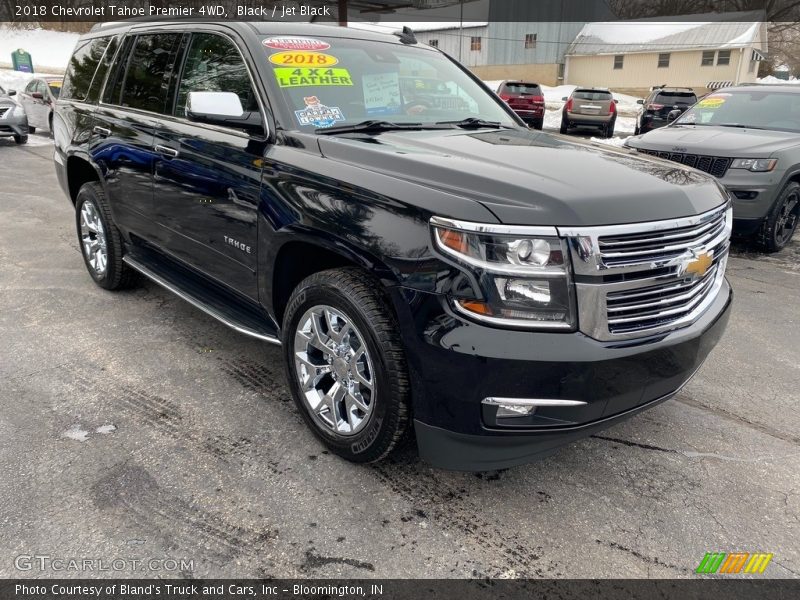 Black / Jet Black 2018 Chevrolet Tahoe Premier 4WD