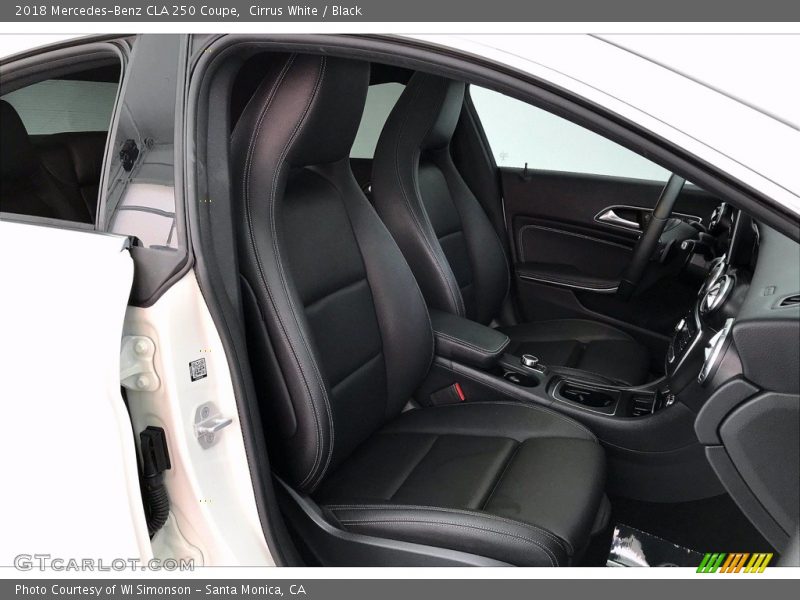Cirrus White / Black 2018 Mercedes-Benz CLA 250 Coupe