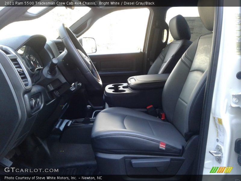 Bright White / Diesel Gray/Black 2021 Ram 5500 Tradesman Crew Cab 4x4 Chassis