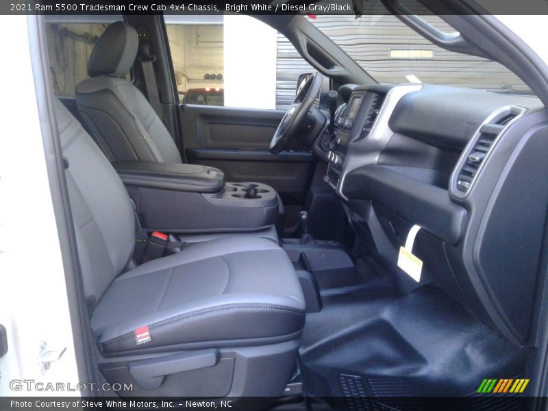 Bright White / Diesel Gray/Black 2021 Ram 5500 Tradesman Crew Cab 4x4 Chassis