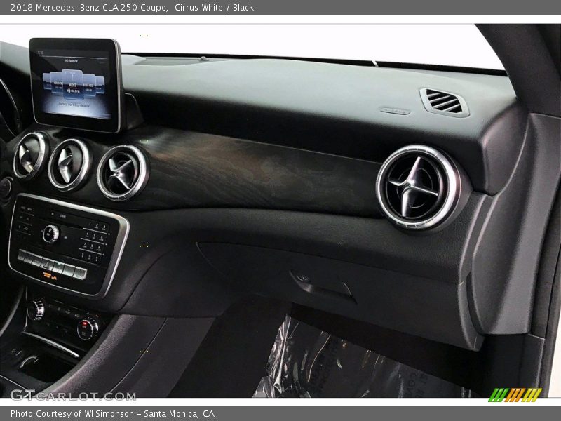 Cirrus White / Black 2018 Mercedes-Benz CLA 250 Coupe