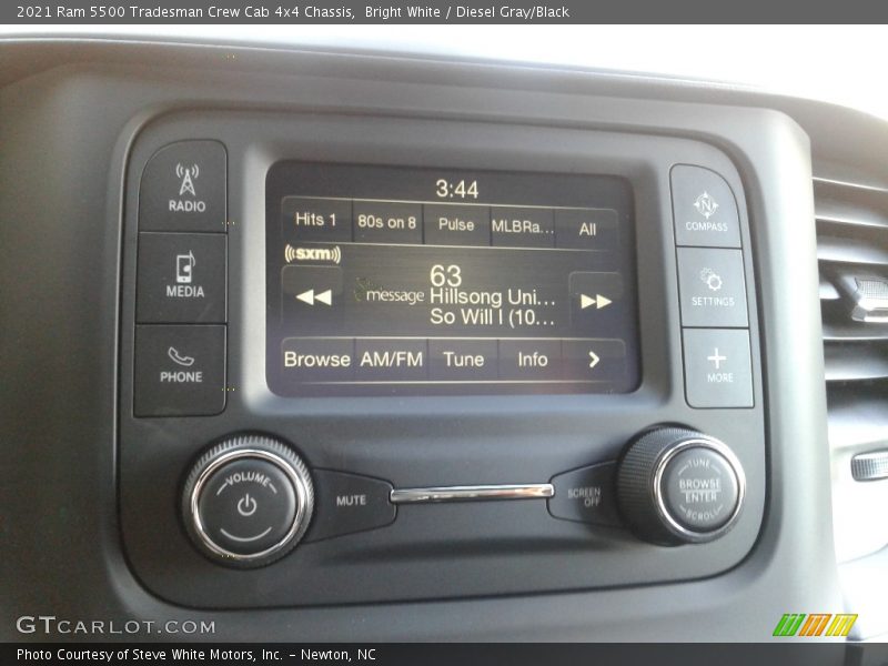 Bright White / Diesel Gray/Black 2021 Ram 5500 Tradesman Crew Cab 4x4 Chassis