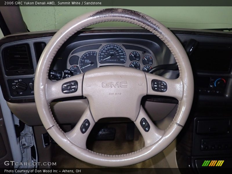 Summit White / Sandstone 2006 GMC Yukon Denali AWD