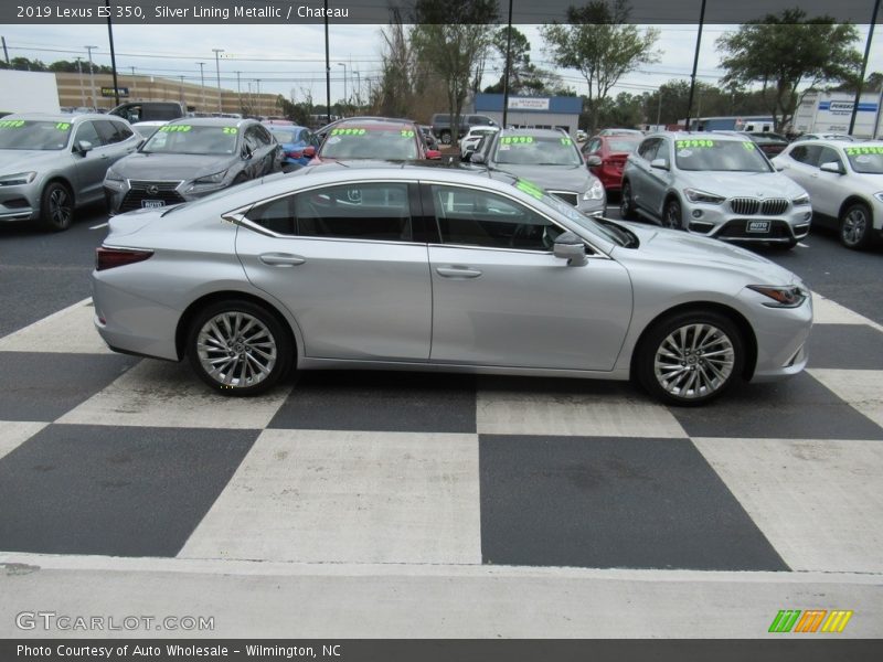 Silver Lining Metallic / Chateau 2019 Lexus ES 350