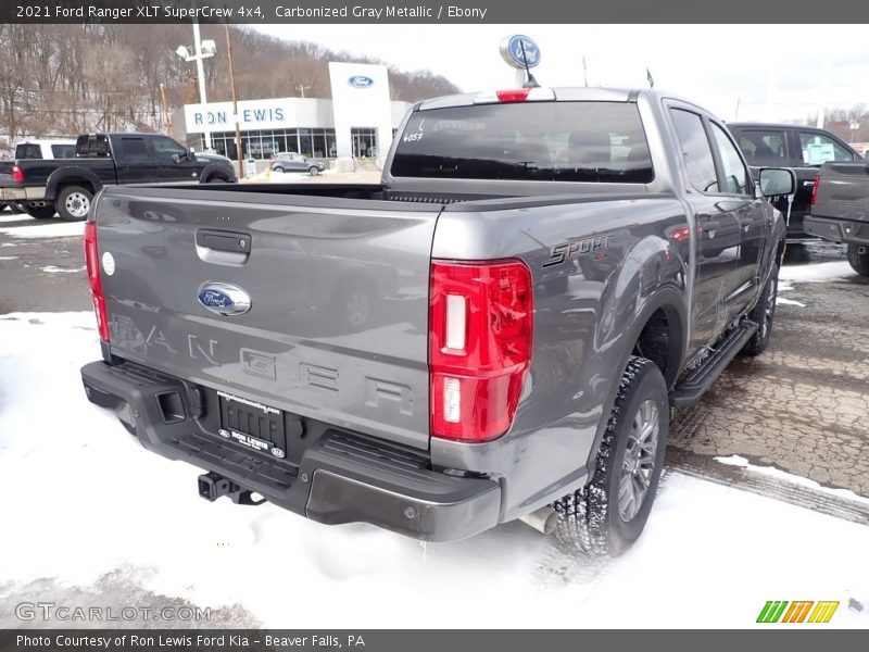 Carbonized Gray Metallic / Ebony 2021 Ford Ranger XLT SuperCrew 4x4