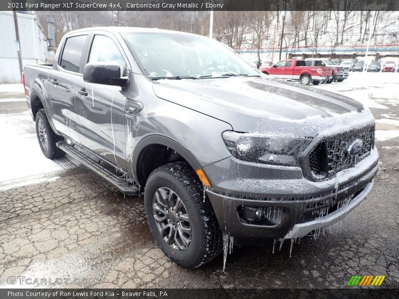 Carbonized Gray Metallic / Ebony 2021 Ford Ranger XLT SuperCrew 4x4