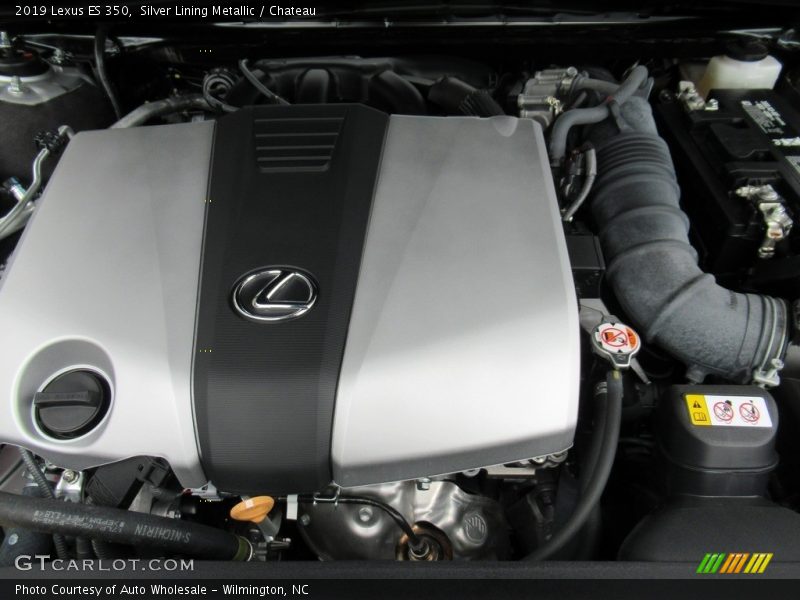 Silver Lining Metallic / Chateau 2019 Lexus ES 350