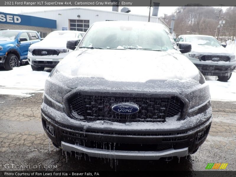 Carbonized Gray Metallic / Ebony 2021 Ford Ranger XLT SuperCrew 4x4