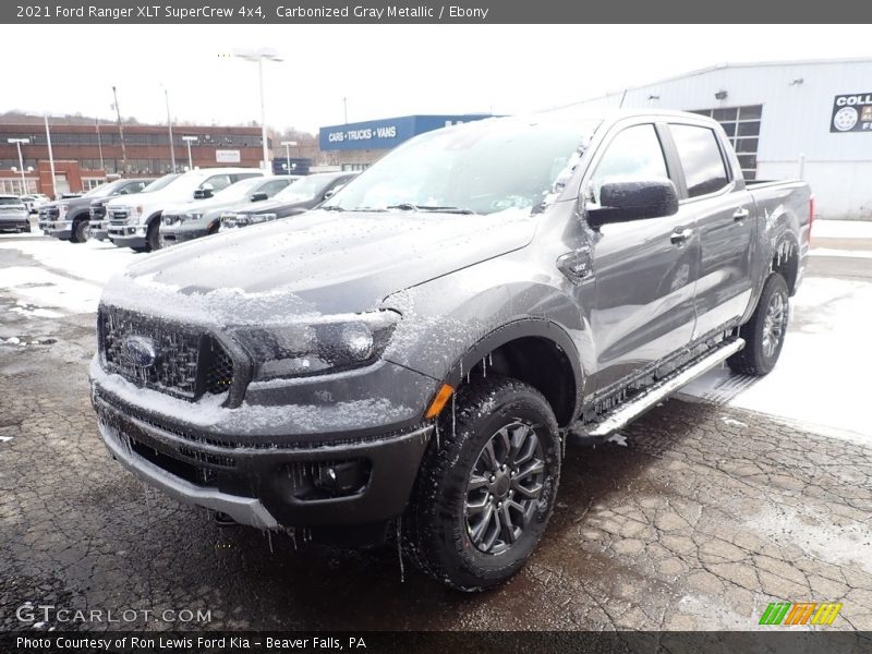 Carbonized Gray Metallic / Ebony 2021 Ford Ranger XLT SuperCrew 4x4