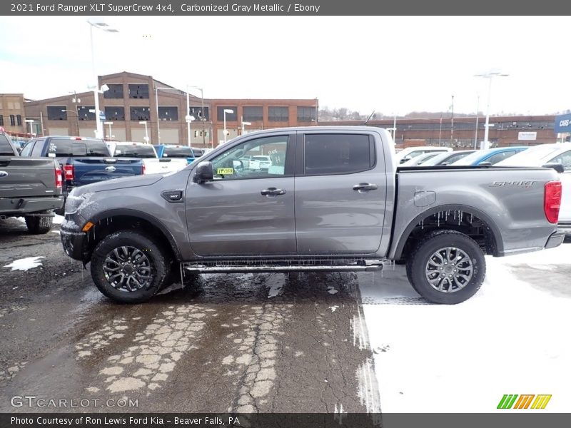 Carbonized Gray Metallic / Ebony 2021 Ford Ranger XLT SuperCrew 4x4