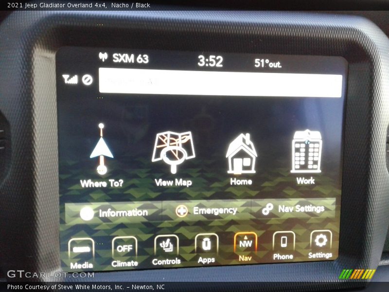 Nacho / Black 2021 Jeep Gladiator Overland 4x4