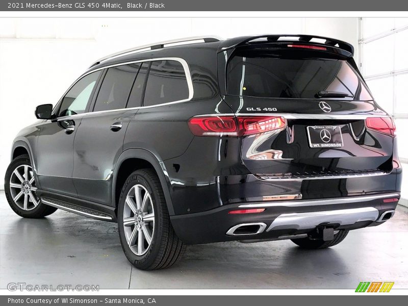 Black / Black 2021 Mercedes-Benz GLS 450 4Matic