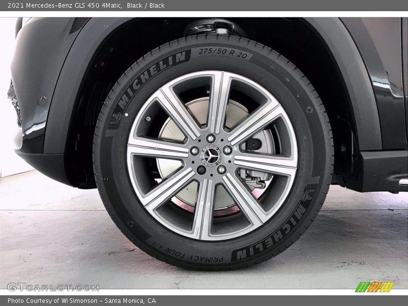 Black / Black 2021 Mercedes-Benz GLS 450 4Matic