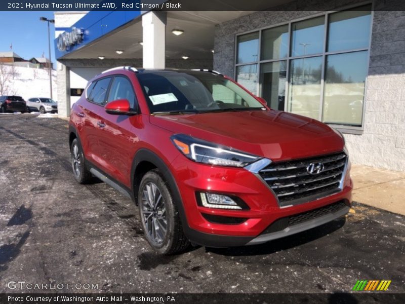 Red Crimson / Black 2021 Hyundai Tucson Ulitimate AWD