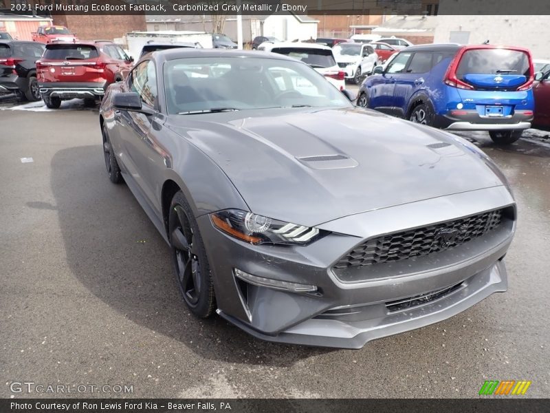  2021 Mustang EcoBoost Fastback Carbonized Gray Metallic