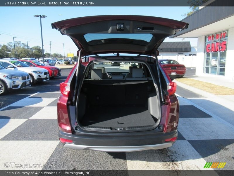 Basque Red Pearl II / Gray 2019 Honda CR-V EX-L