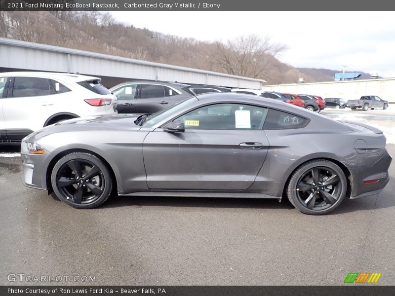  2021 Mustang EcoBoost Fastback Carbonized Gray Metallic