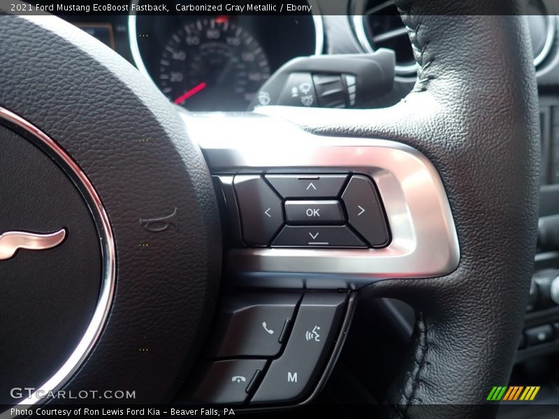  2021 Mustang EcoBoost Fastback Steering Wheel