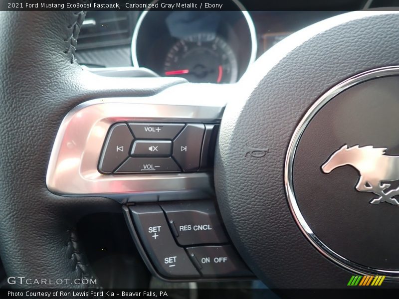  2021 Mustang EcoBoost Fastback Steering Wheel