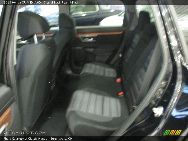Crystal Black Pearl / Black 2018 Honda CR-V EX AWD