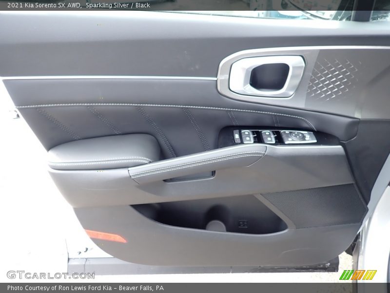 Sparkling Silver / Black 2021 Kia Sorento SX AWD