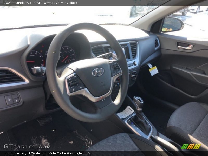 Olympus Silver / Black 2021 Hyundai Accent SE