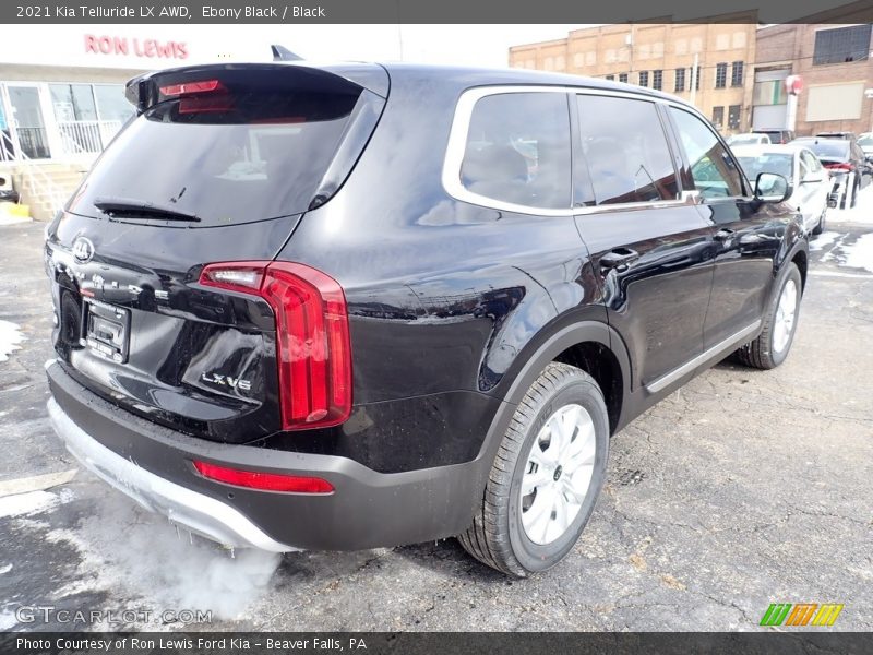 Ebony Black / Black 2021 Kia Telluride LX AWD