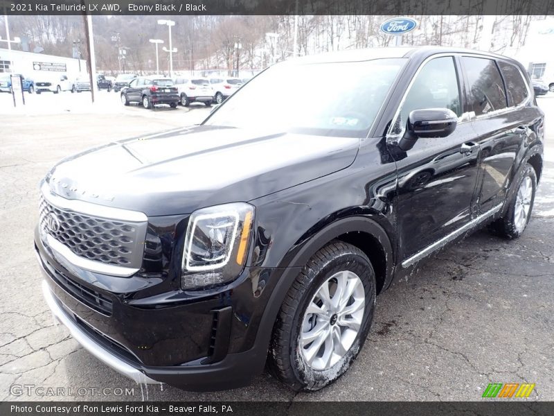 Ebony Black / Black 2021 Kia Telluride LX AWD