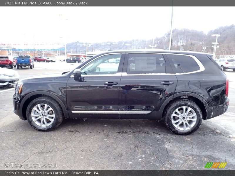 Ebony Black / Black 2021 Kia Telluride LX AWD