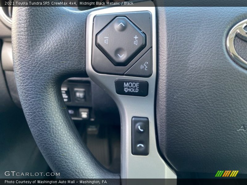 Midnight Black Metallic / Black 2021 Toyota Tundra SR5 CrewMax 4x4