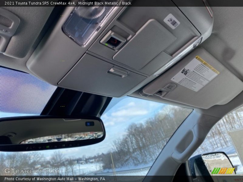 Midnight Black Metallic / Black 2021 Toyota Tundra SR5 CrewMax 4x4