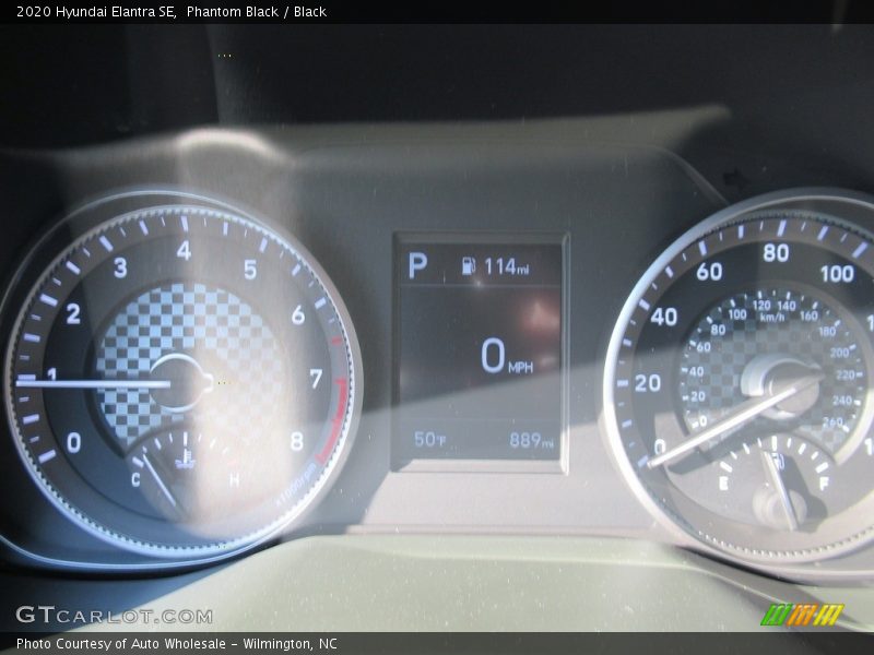Phantom Black / Black 2020 Hyundai Elantra SE