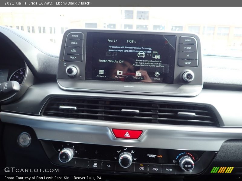 Ebony Black / Black 2021 Kia Telluride LX AWD