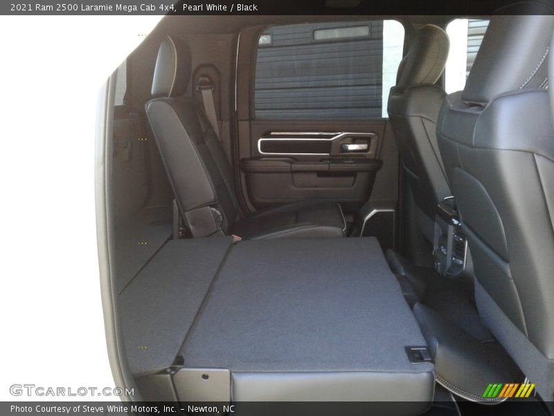 Pearl White / Black 2021 Ram 2500 Laramie Mega Cab 4x4