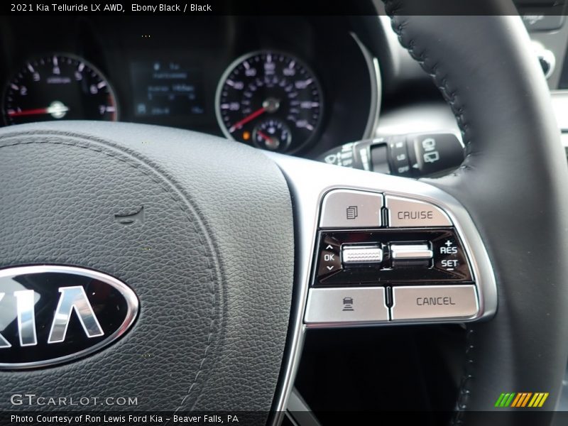 Ebony Black / Black 2021 Kia Telluride LX AWD
