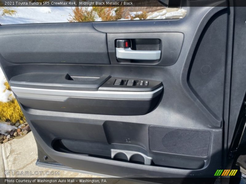 Midnight Black Metallic / Black 2021 Toyota Tundra SR5 CrewMax 4x4