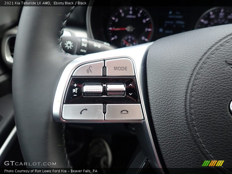 Ebony Black / Black 2021 Kia Telluride LX AWD