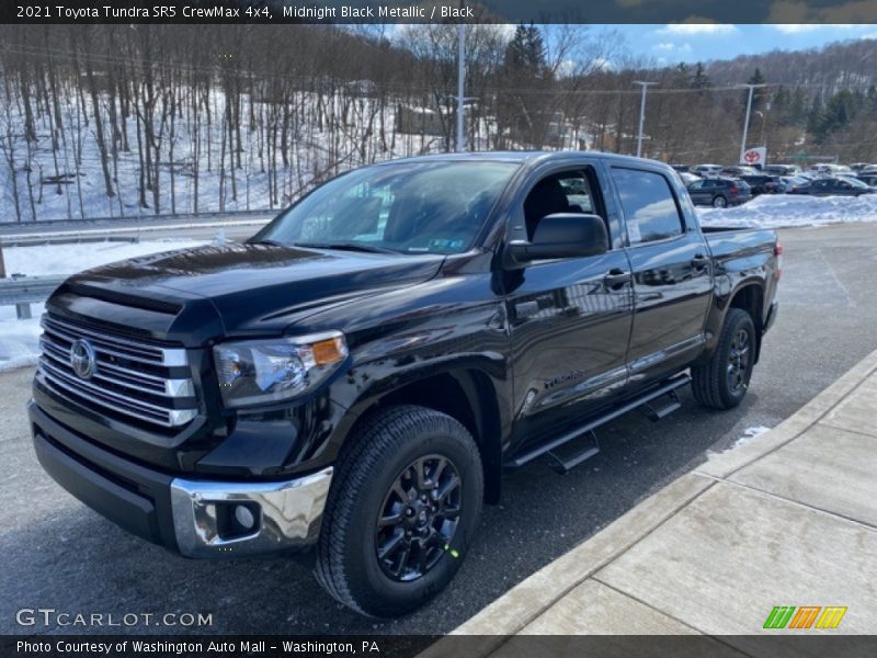 Midnight Black Metallic / Black 2021 Toyota Tundra SR5 CrewMax 4x4