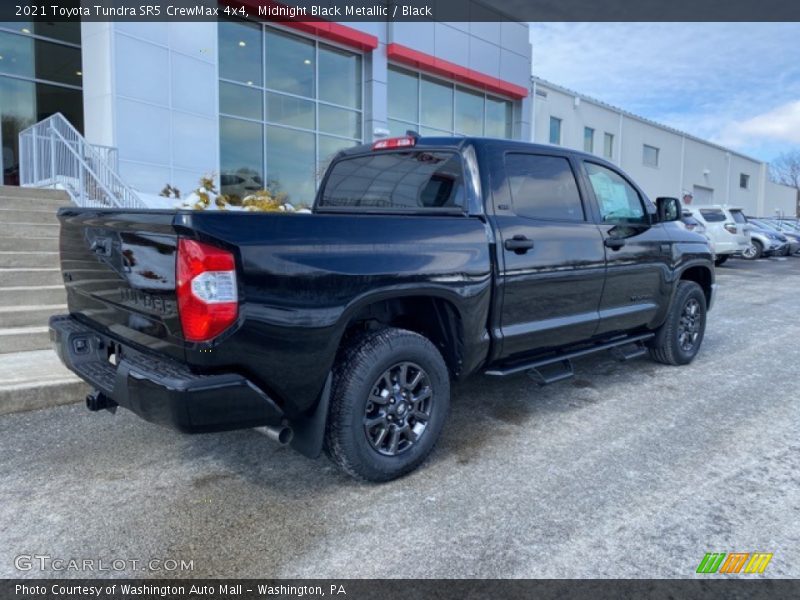 Midnight Black Metallic / Black 2021 Toyota Tundra SR5 CrewMax 4x4