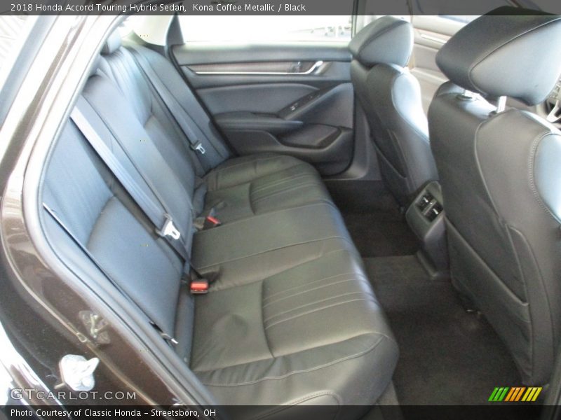 Kona Coffee Metallic / Black 2018 Honda Accord Touring Hybrid Sedan