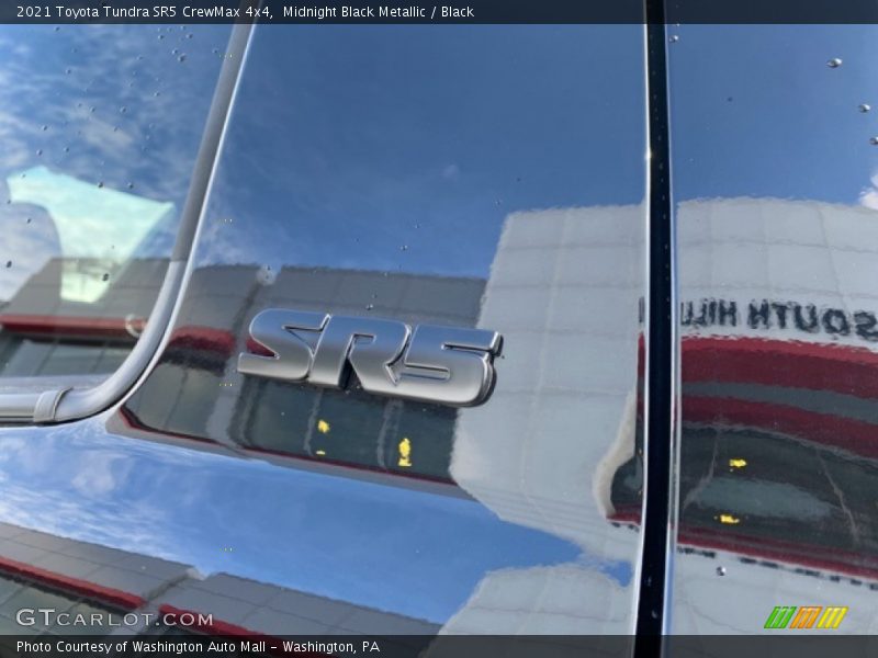 Midnight Black Metallic / Black 2021 Toyota Tundra SR5 CrewMax 4x4
