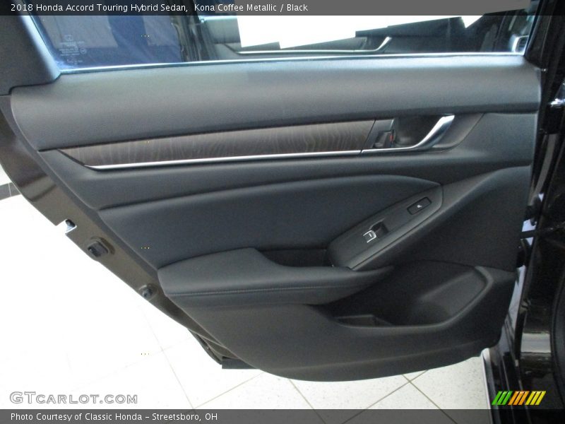 Kona Coffee Metallic / Black 2018 Honda Accord Touring Hybrid Sedan