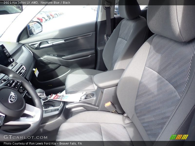 Neptune Blue / Black 2021 Kia Seltos LX AWD