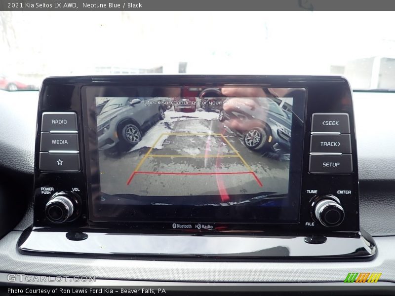 Neptune Blue / Black 2021 Kia Seltos LX AWD