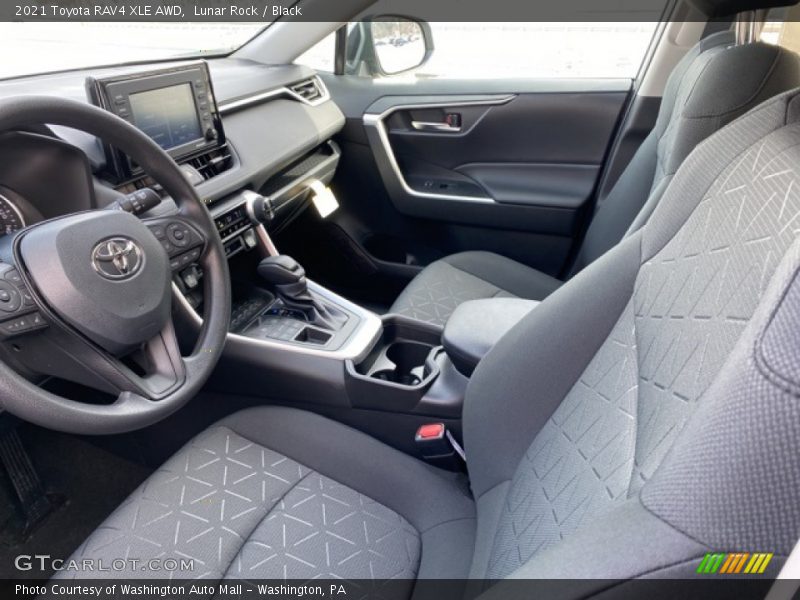 Lunar Rock / Black 2021 Toyota RAV4 XLE AWD