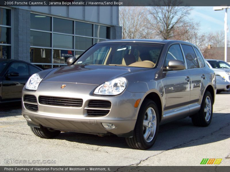 Jarama Beige Metallic / Havanna/Sand Beige 2006 Porsche Cayenne S