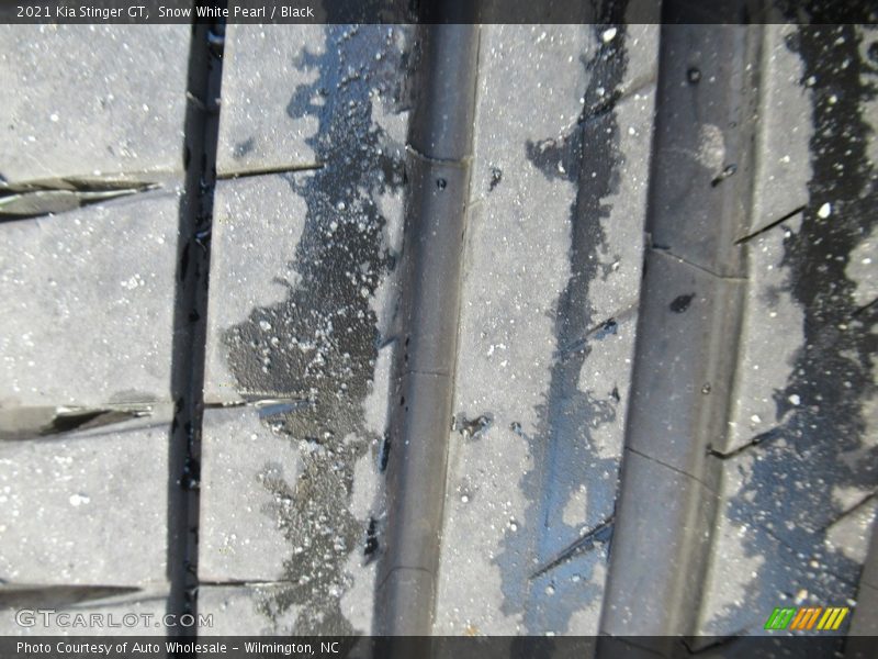 Snow White Pearl / Black 2021 Kia Stinger GT