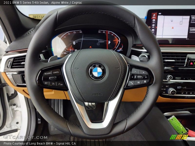  2021 5 Series 540i Sedan Steering Wheel